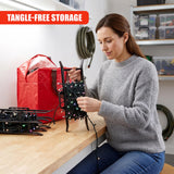 Christmas Lights Storage Bag & Cable Holders