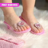 "Heel, dress & slippers - girls' princess costume set with accessories" - UKBuyZone