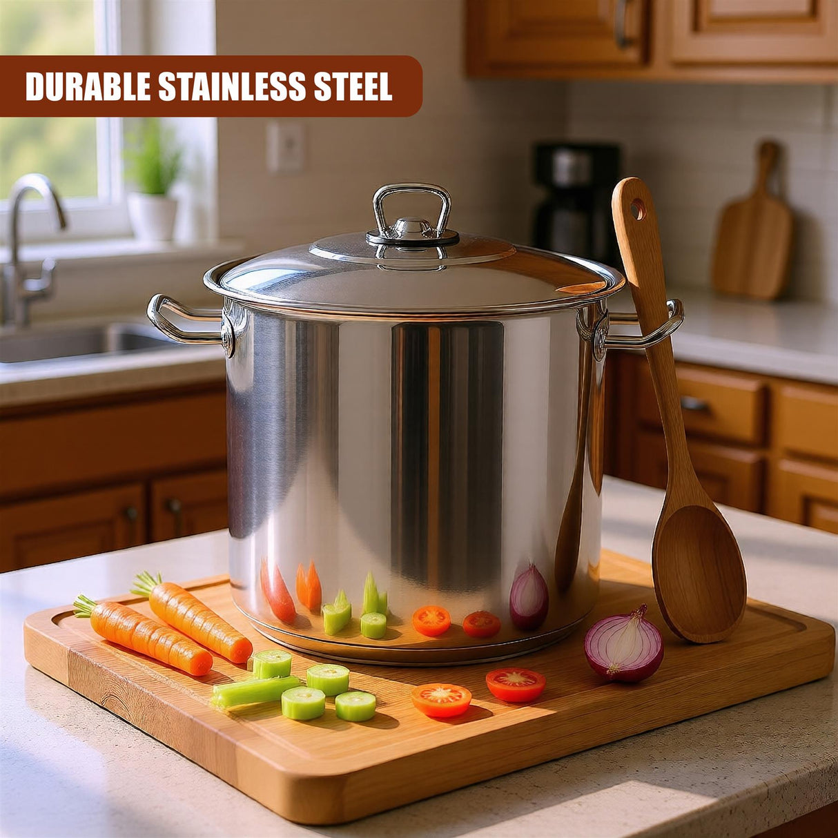 Arian Gastro Stock Pot - 17 Litre