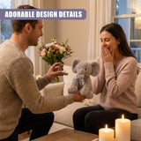 "A cuddly design details plush elephant soft toy, perfect as a thoughtful gift, bringing joy and warmth to any living room." - UKBuyZone
