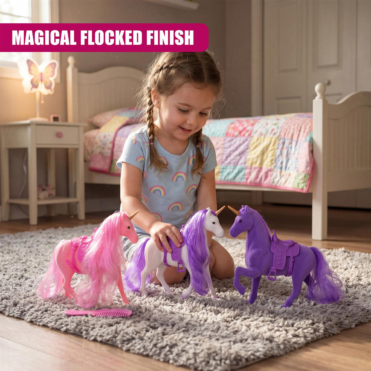 Unicorn Stable Playset