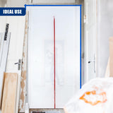 Door Dust Sheet with Zip 220x120cm