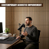 Set of 4 Wall Panels, 60 x 30 cm