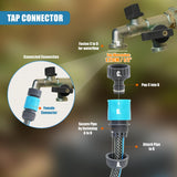 Garden Hose Set - 4 Pcs