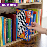 Traditional Folding Draughts Game