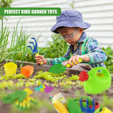 Set Of 3 Kids Garden Tools with Accessories & Carry Bag by The Magic Toy Shop - UKBuyZone