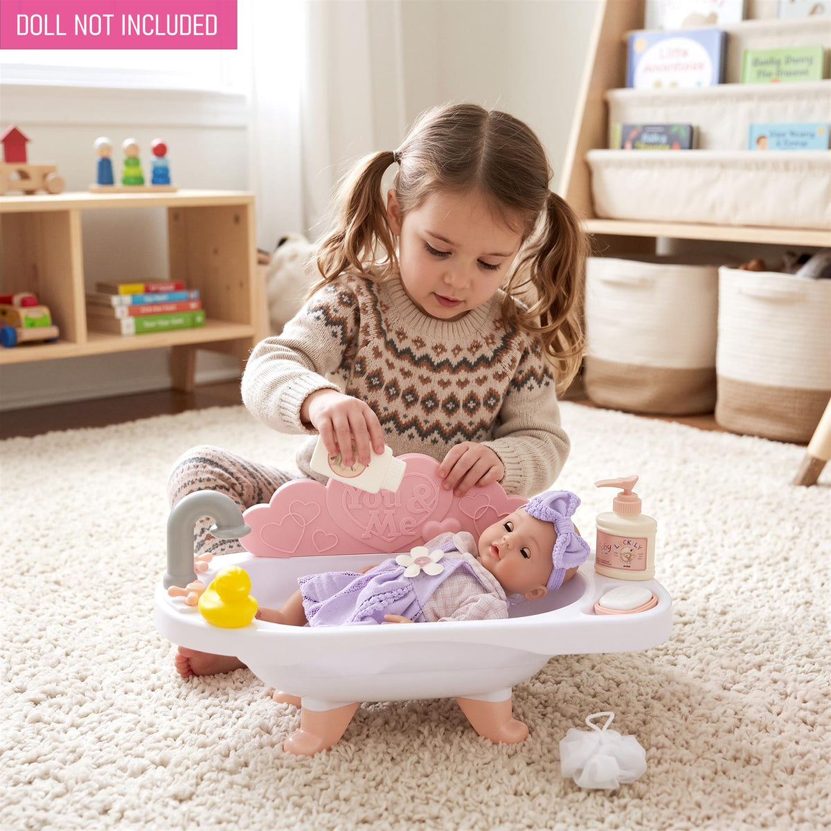 Doll Bath set with Accessories