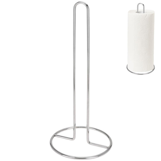 Chrome Kitchen Roll Stand by GEEZY - UKBuyZone