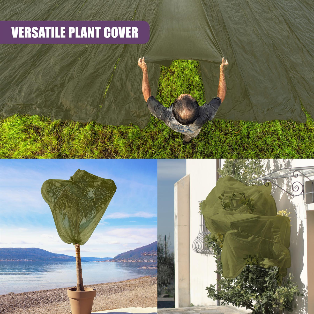 Garden Fleece Plant Cover 1x10m