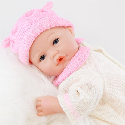 Reborn Baby Girl Doll with Open Eyes by BiBi Doll - UKBuyZone