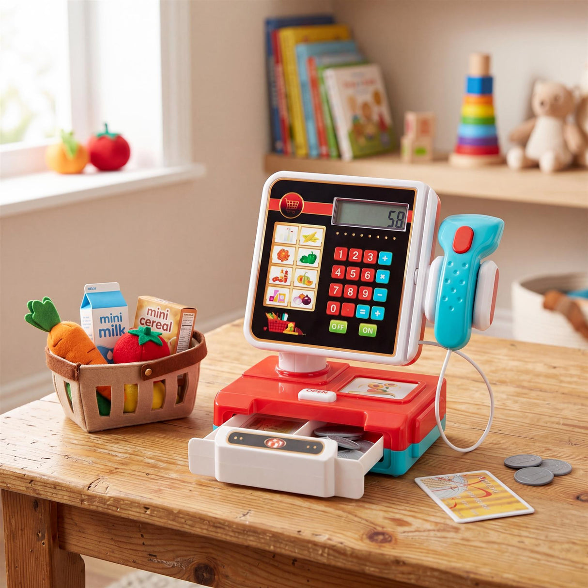 Cash Register Toy Set