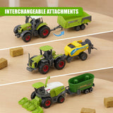 23 Piece Die Cast Farm Tractor & Animals Play Set