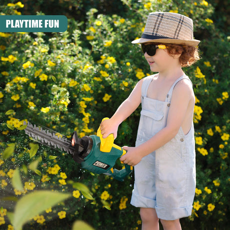 Kids Garden Hedge Trimmer Toy with Safety Goggles by The Magic Toy Shop - UKBuyZone