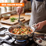 Shallow Casserole Pot with Lid - 3 L