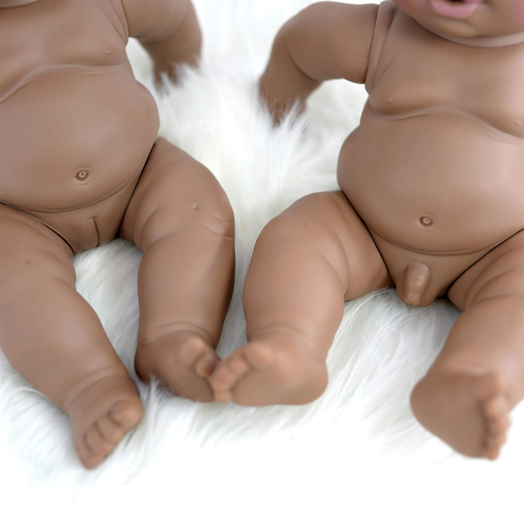 Black silicone best sale reborn baby dolls