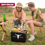 Portable Outdoor Charcoal BBQ Barbecue Grill