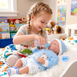 BiBi Doll Reborn Sleeping Boy "Periwinkle" (50 cm / 20")