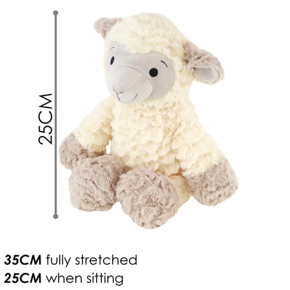 Plush Super Soft Lamb Cuddly Toy by The Magic Toy Shop - UKBuyZone