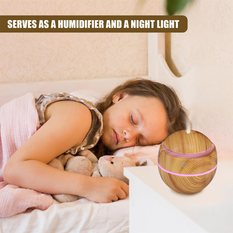 Mini Humidifier USB 130ml by GEEZY - UKBuyZone