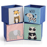 Set of 4 Kids Storage Cubes