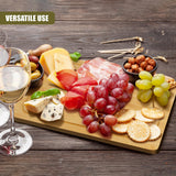 Large Bamboo Chopping Board 37x25cm by GEEZY - UKBuyZone