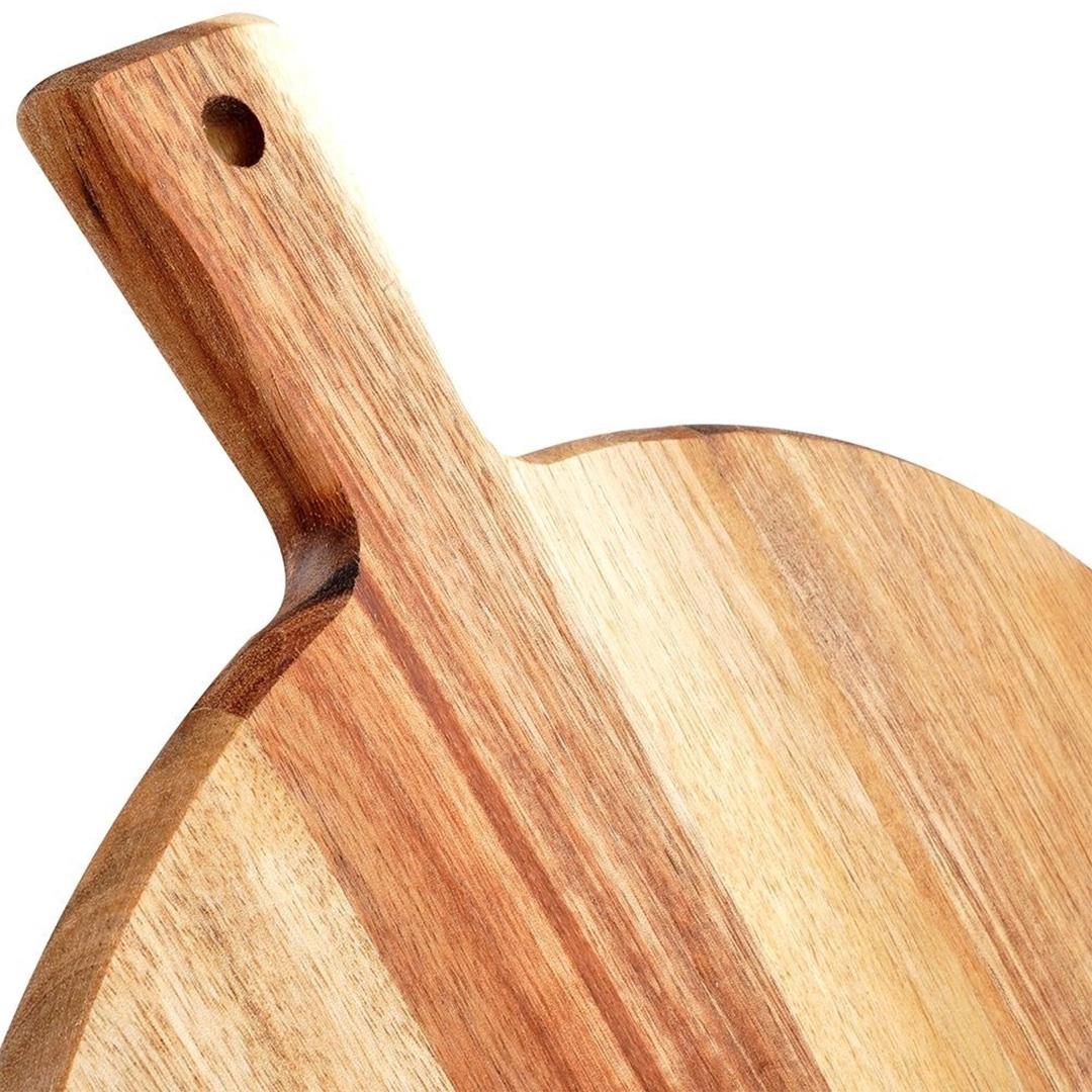 - A single wooden cutting board with a handle

- Two acacia wood boards of equal size and material

- A single wooden board with a natural grain pattern, showcasing the beauty of the wood

- Two similar wooden boards, emphasizing their matching design - UKBuyZone