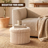 Round Ottoman Stool