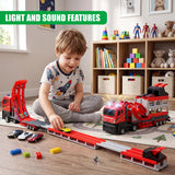 Transport Catapult Truck with 4 Cars