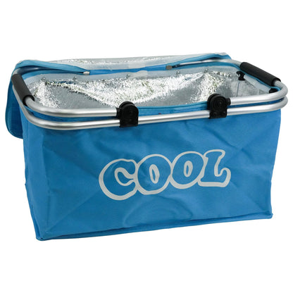 Blue Cooler Basket Bag by GEEZY - UKBuyZone