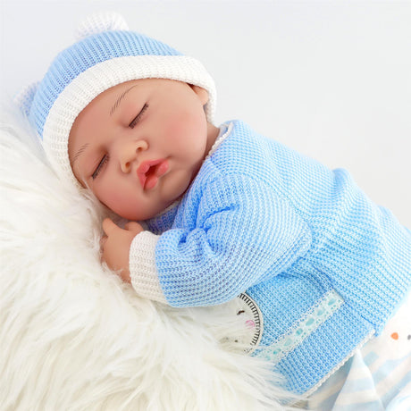 Reborn Sleeping Baby Boy Doll by BiBi Doll - UKBuyZone