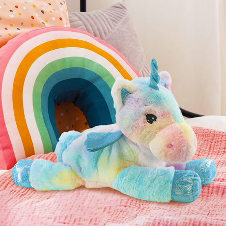 Unicorn with Sparkling Wings - Soft Toy by The Magic Toy Shop - UKBuyZone