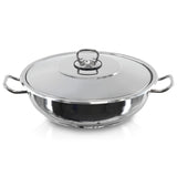 Gastro Shallow Pot With Lid 24 x 6 cm