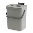 Hanging Kitchen Waste Bin with Lid 3L by GEEZY - UKBuyZone