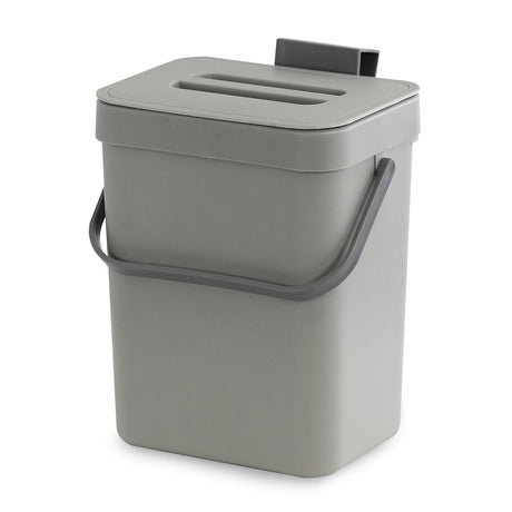 Hanging Kitchen Waste Bin with Lid 3L by GEEZY - UKBuyZone
