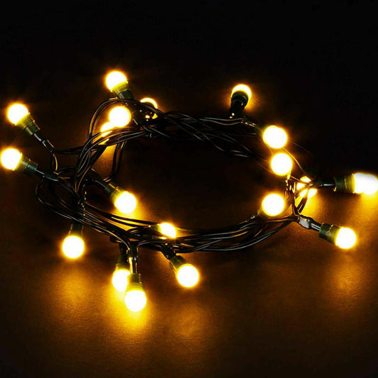 Christmas LED Lights 1000 Berry String Warm White by GEEZY - UKBuyZone