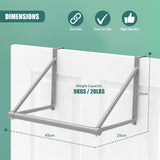 Over The Door Rail Hanger Bar