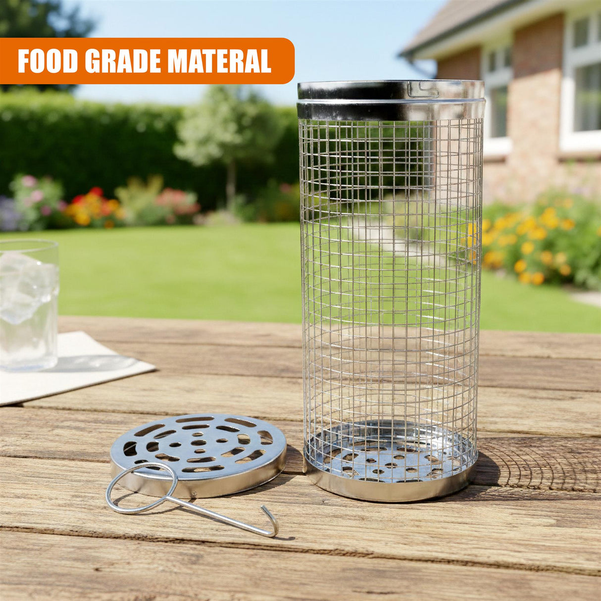 Rolling Grill Basket