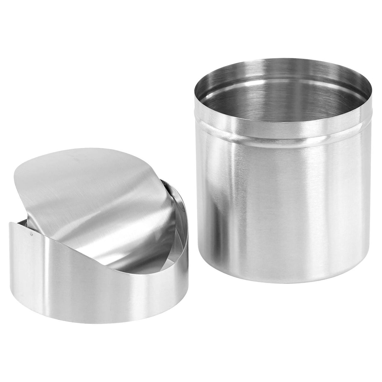 Geezy 1.5 L Stainless Steel Mini Rubbish Bin