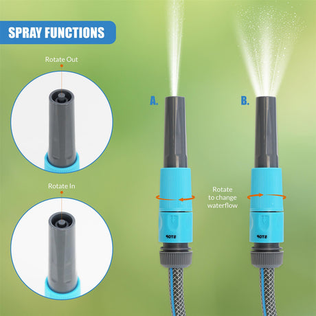 Adjustable Spray Nozzle - Water Flow Control - UKBuyZone