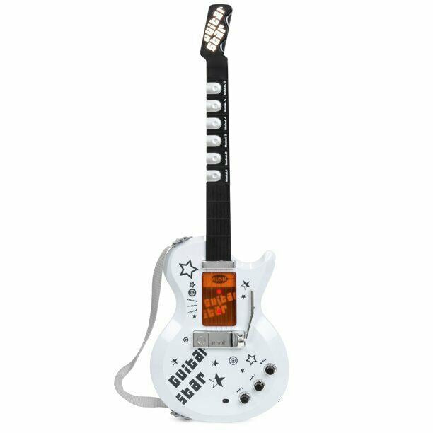 Kids Electric Rock Star Guitar & Microphone Set by The Magic Toy Shop - UKBuyZone