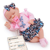 BiBi Reborn Doll Sleeping Girl "Bella" (43 cm / 17")