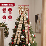 Tree Topper Bow, 130cm