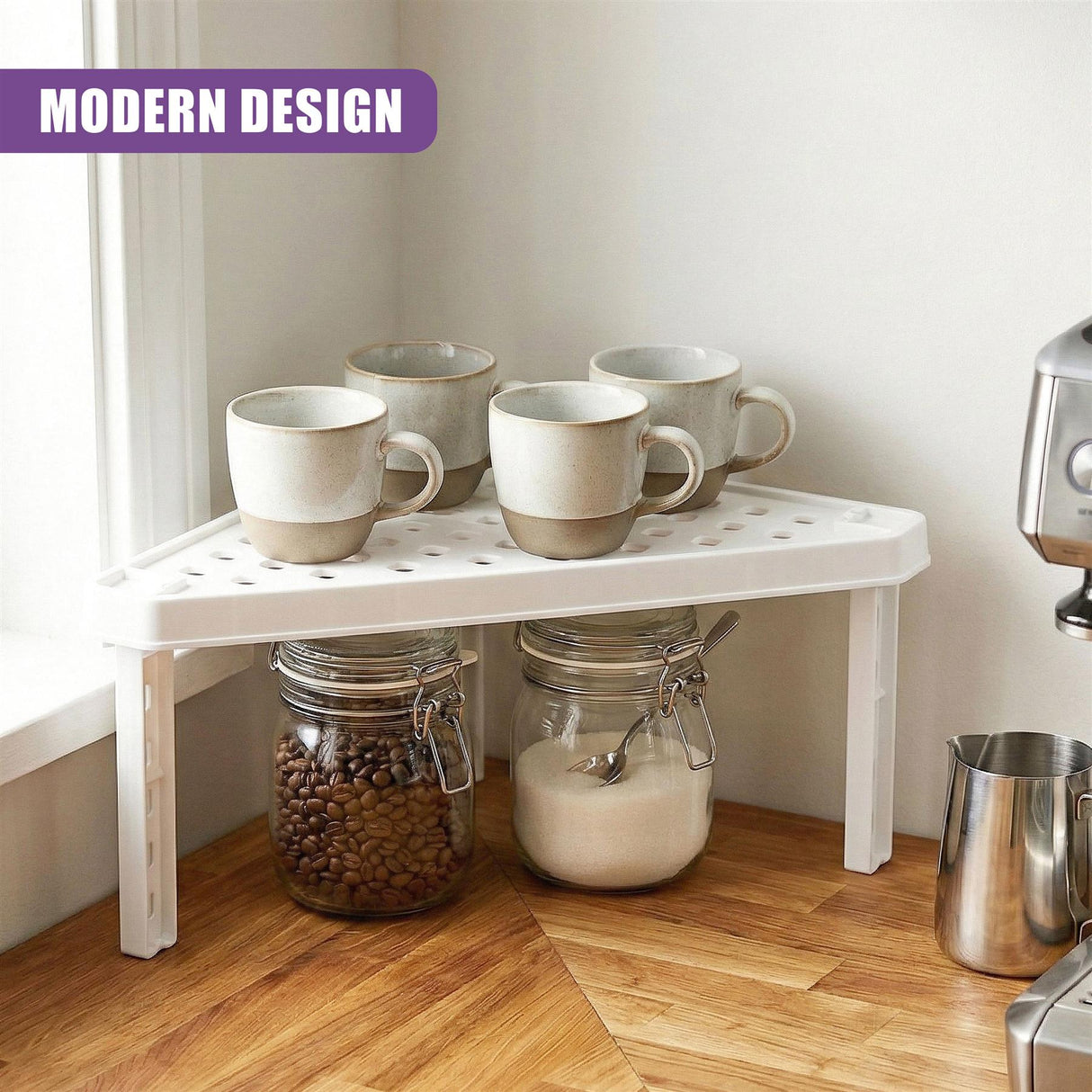 Stackable Corner Shelf Insert