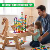 113 Pieces Marble Run Game