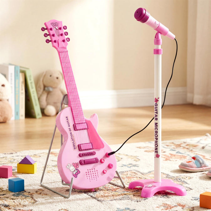 Pink Guitar Playset - UKBuyZone