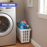 Set of 2 Storage Baskets with Wheels