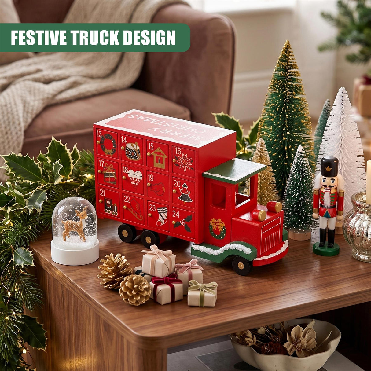 Christmas Truck Advent Calendar