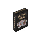 Black rectangular box labeled "Playing Cards" displaying an arrangement of visible playing cards.