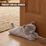 "A playful, plush cat door stopper adds a touch of whimsy to any home." - UKBuyZone