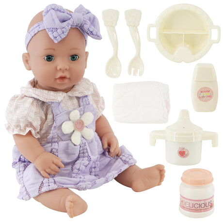 16" Baby Doll with Accessories by BiBi Doll - UKBuyZone